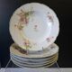 6 deep plates in Limoges porcelain in very good condition.