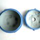 jewelry box or blue porcelain candy box with 4 angels