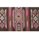 Vintage Turkish hallway rug 75x625 cm