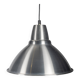 Lampe industrielle en aluminium brossé