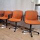 Pollock office chairs manufactured by Comforto
