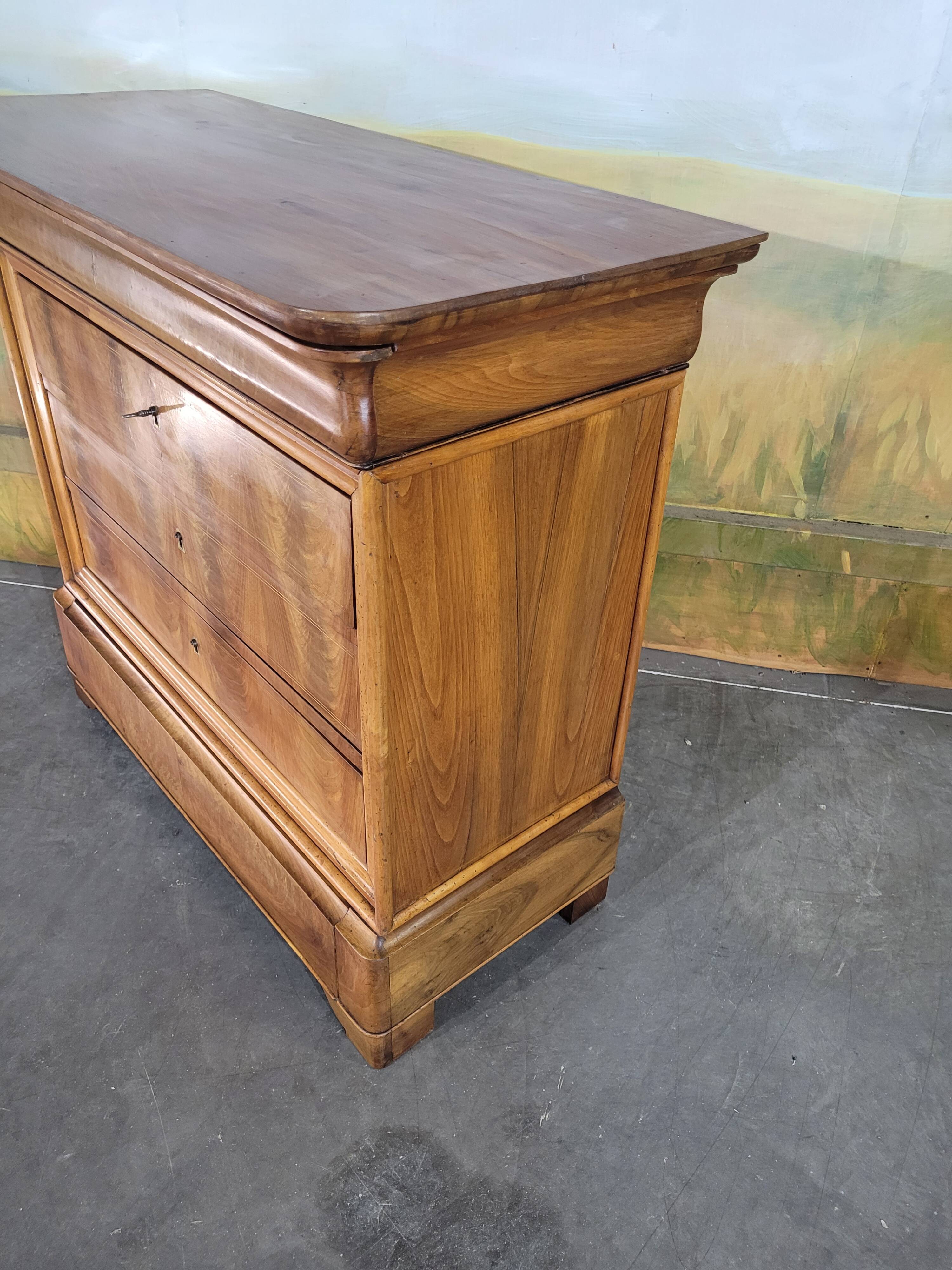 Small Louis Philippe chest of drawers