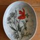Plat céramique fleurs Dartmouth