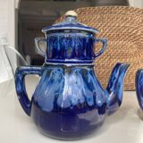 Old enameled coffee pot