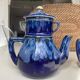 Old enameled coffee pot