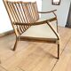 Banquette rotin vintage