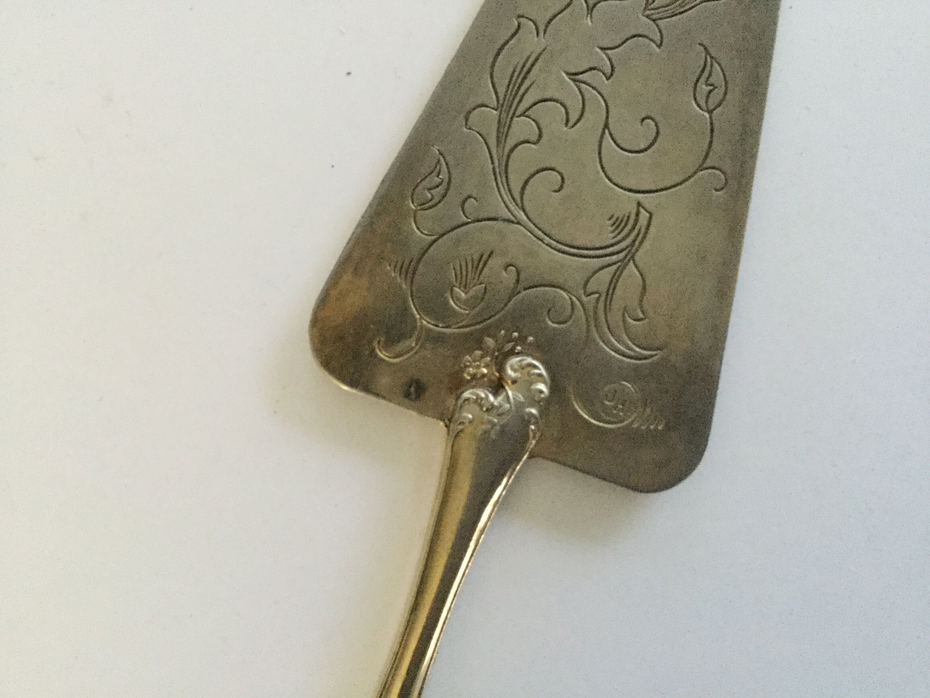 Silver Cake Spatula Brand JH François SilverWare