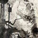 Eugène Eechaut (1928-2019) - ink Composition (1977)
