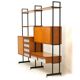 Free standing wall unit by 'Val Dera', Italy 1950's