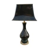 Lampe d'inspiration chinoise noire