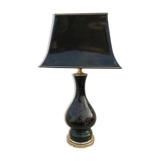 Black Chinese-inspired lamp