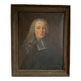 Tableau ancien peinture sur toile 1750