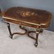 Middle table in rosewood veneer, Napoléon III period – 2nd half of the 19th century.