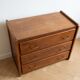 Scandinavian commode from the 1960s in wood.