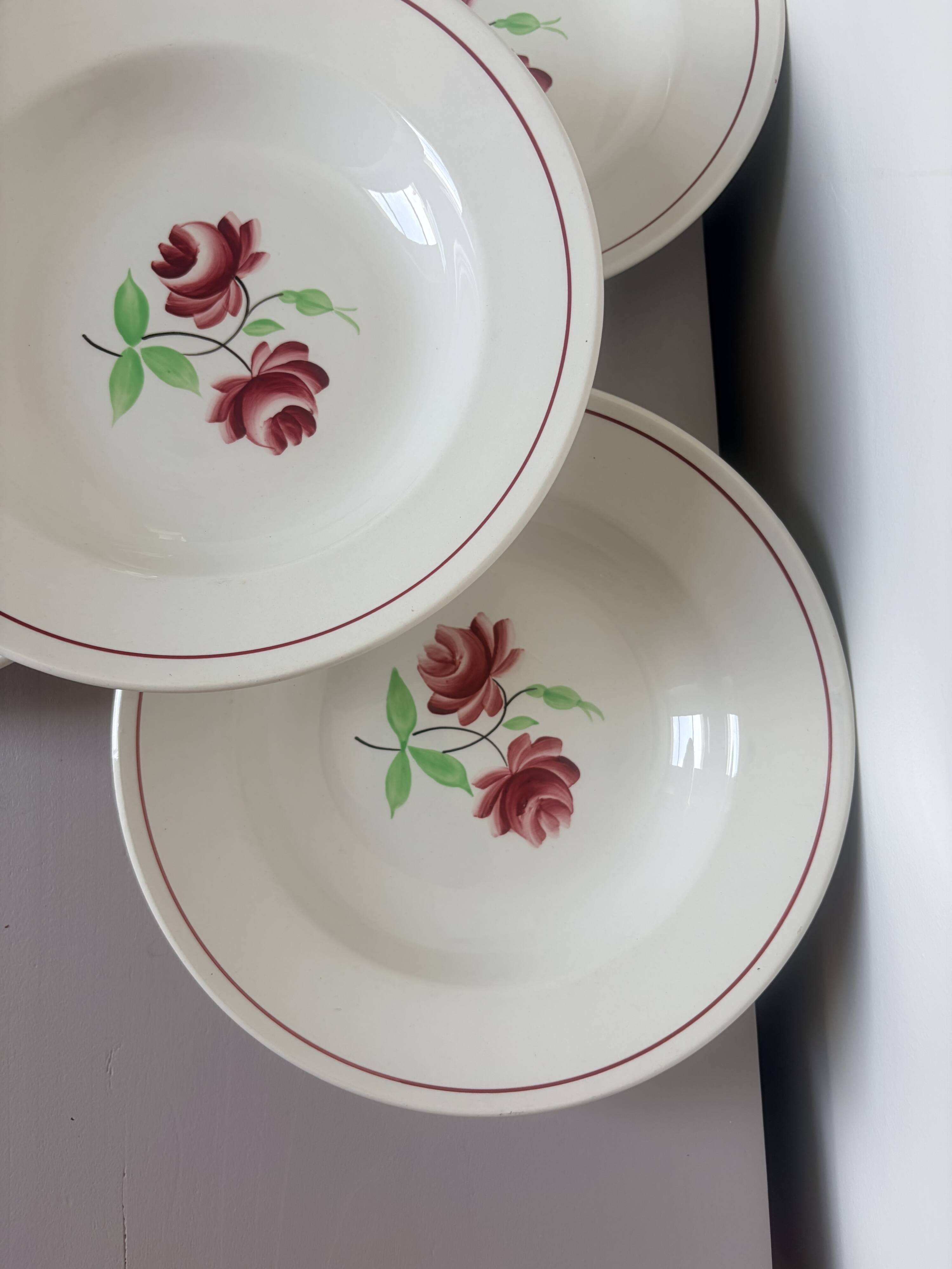 4 deep plates K&G Luneville model Rose-Mai 2106209