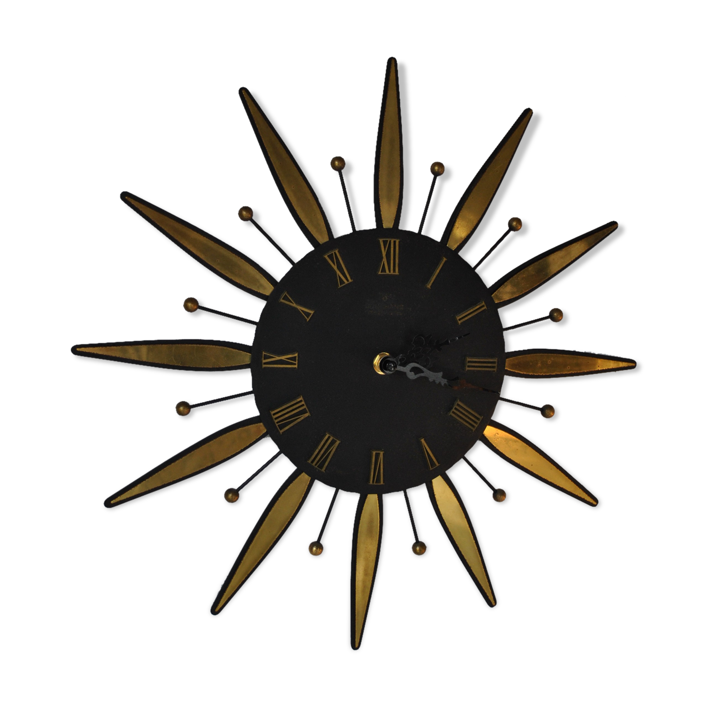 Vintage sun clock 1960