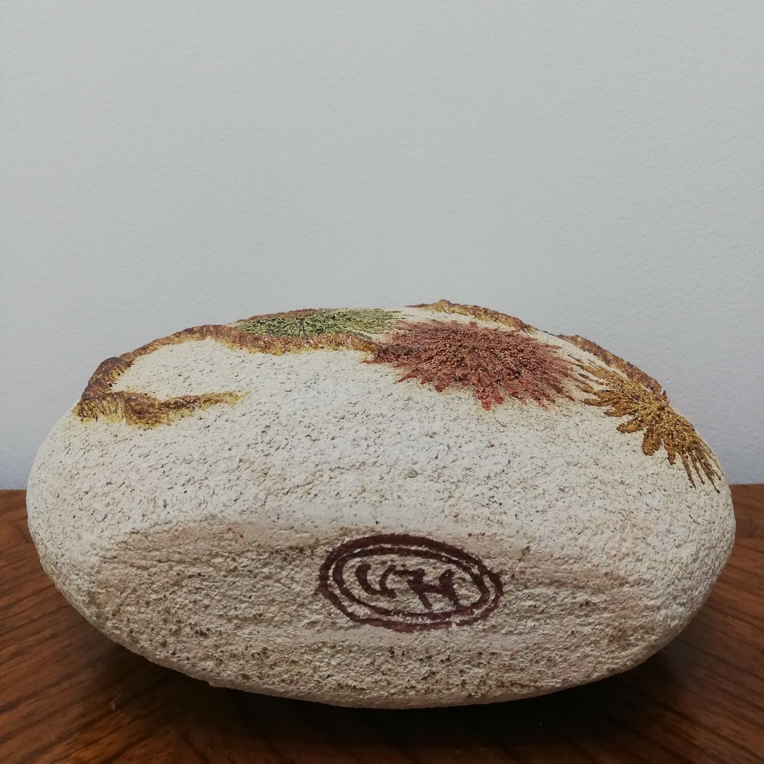 Vase or pique ceramic flowers height 20cm