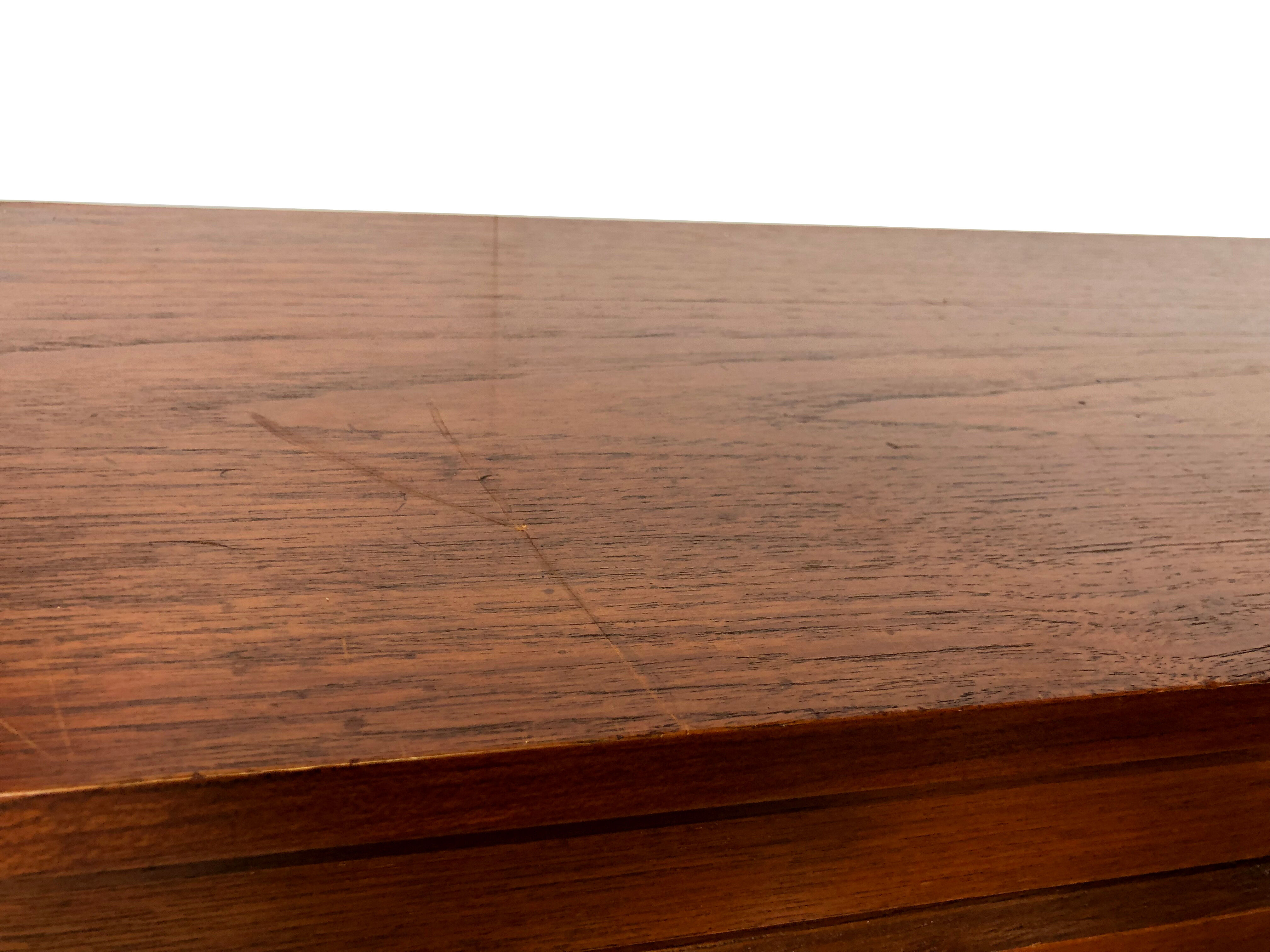 Vintage Poul Cadovius Royal System Wall Console