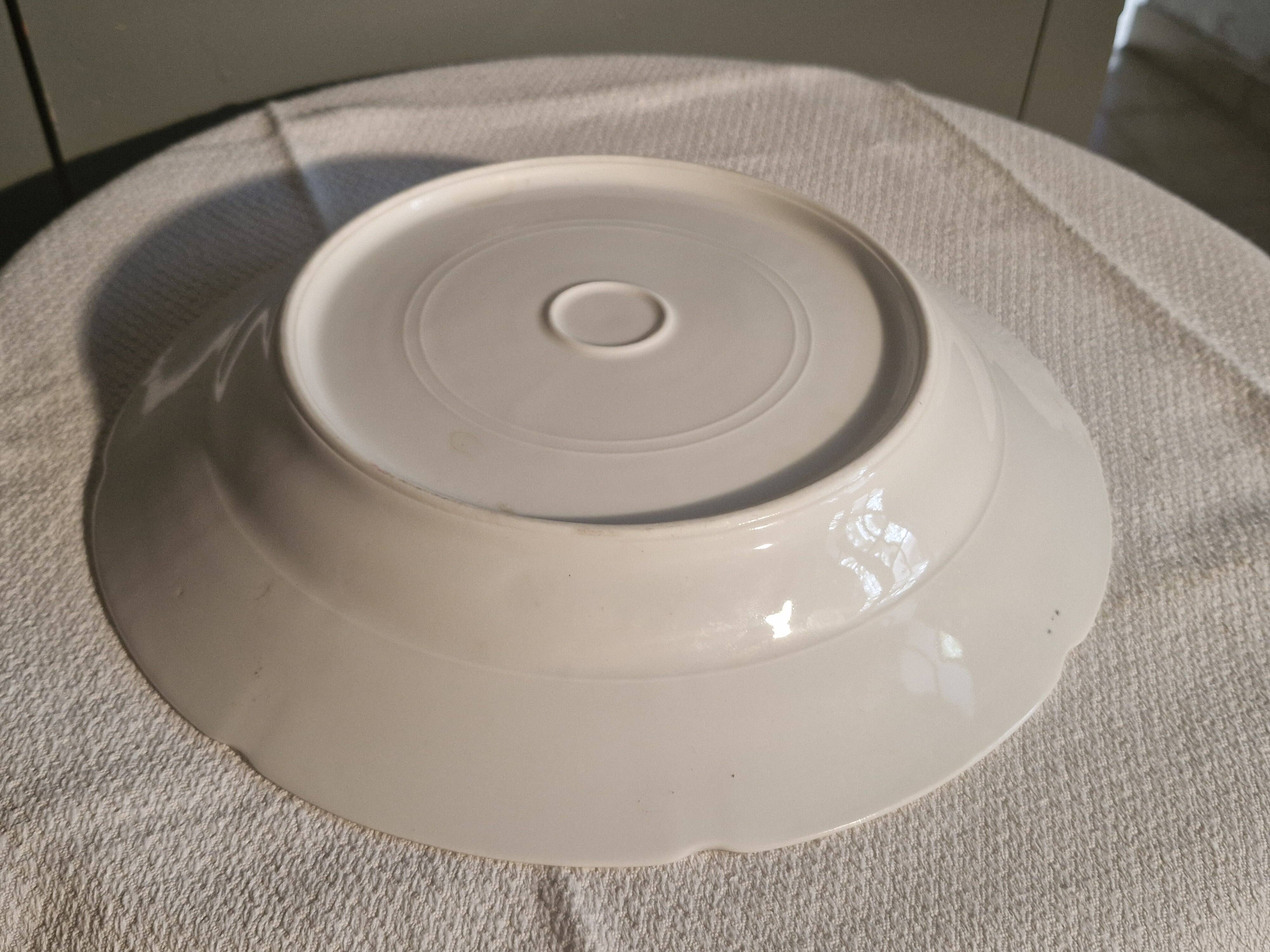 2 plats anciens décor japonisant Fleurs de cerisier Limoges vers 1900