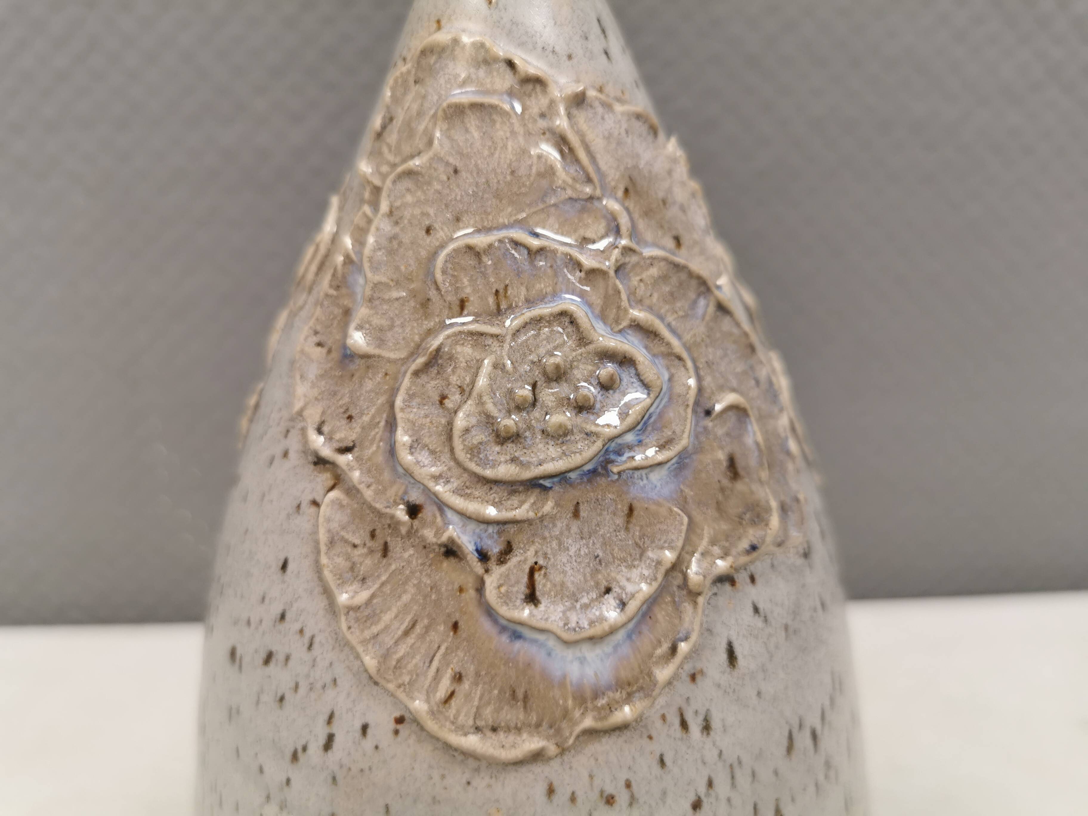 Handmade Danish ceramic vase.