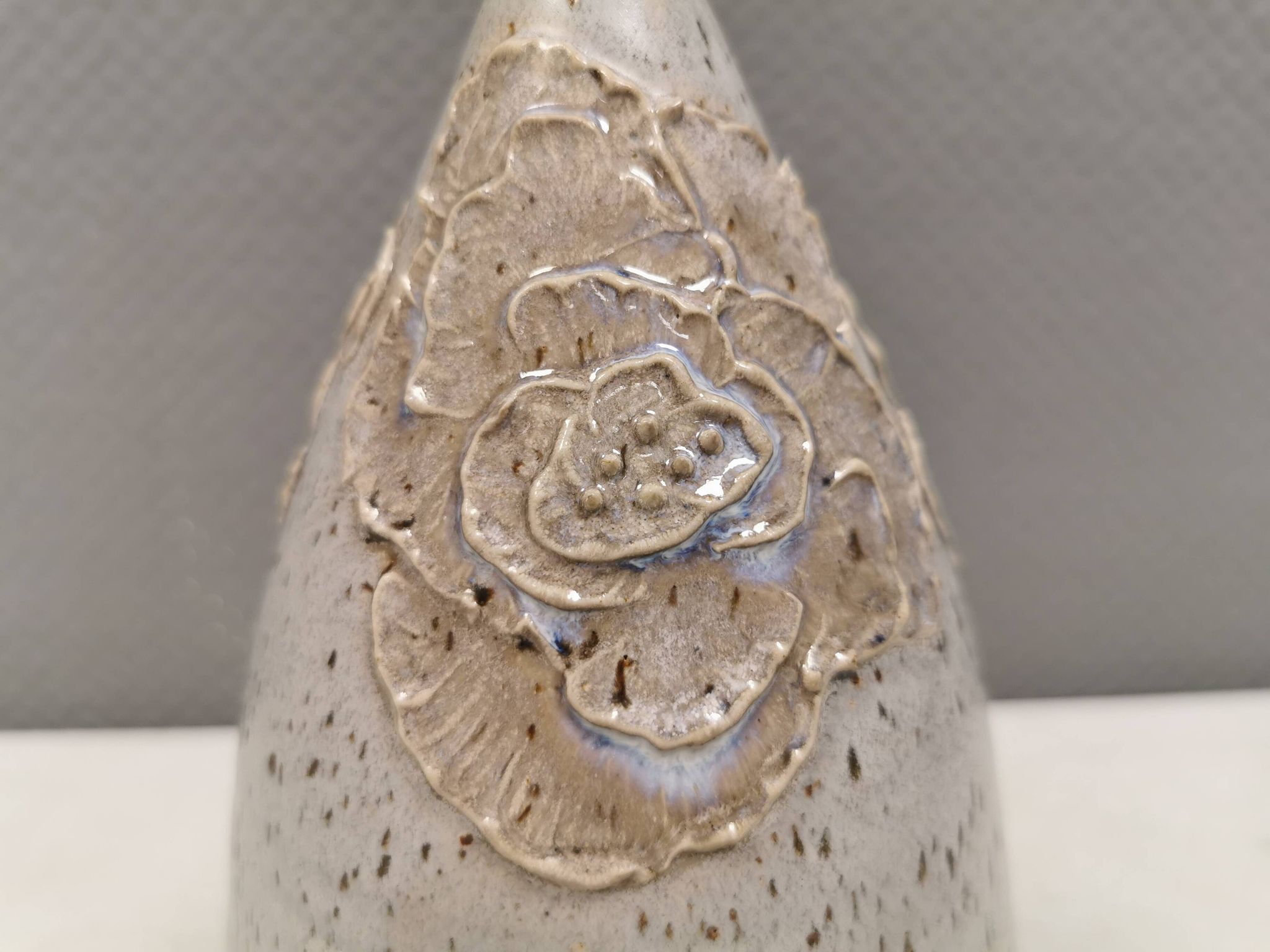 Handmade Danish ceramic vase.