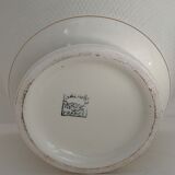 Salad bowl, serving dish, sauce boat and 2 Salins dishes