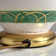 Vintage ceramic lamp 1970 Louis Drimmer