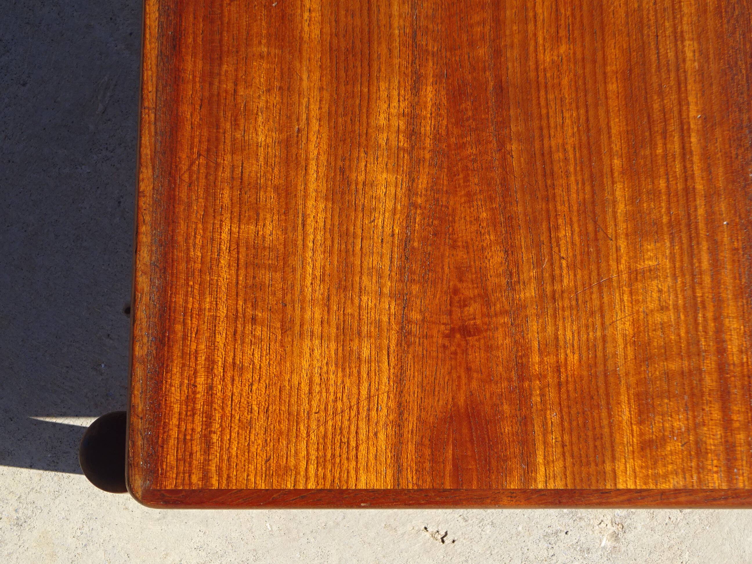 Modular 3-seater sofa + a teak coffee table by Karl SØrlie & SØnner