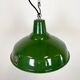 Industrial Green Enamel Factory Lamp from Benjamin, 1960s