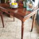 Early 20th century oak side table