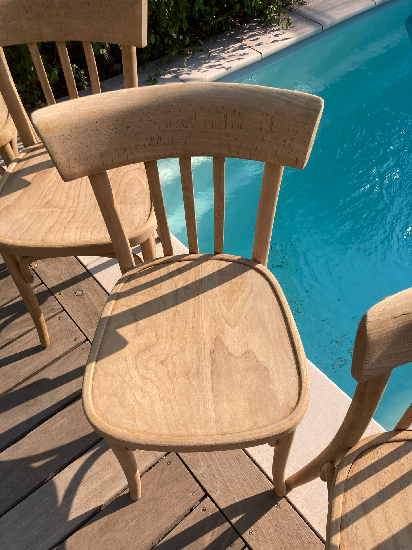 4 chaises bistrot restaurées