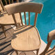 4 chaises bistrot restaurées