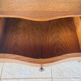 Pair of Louis XV style bedside tables in oak