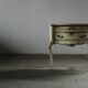 Vintage pair of 20th century Venetian Baroque style nightstands in painted wood