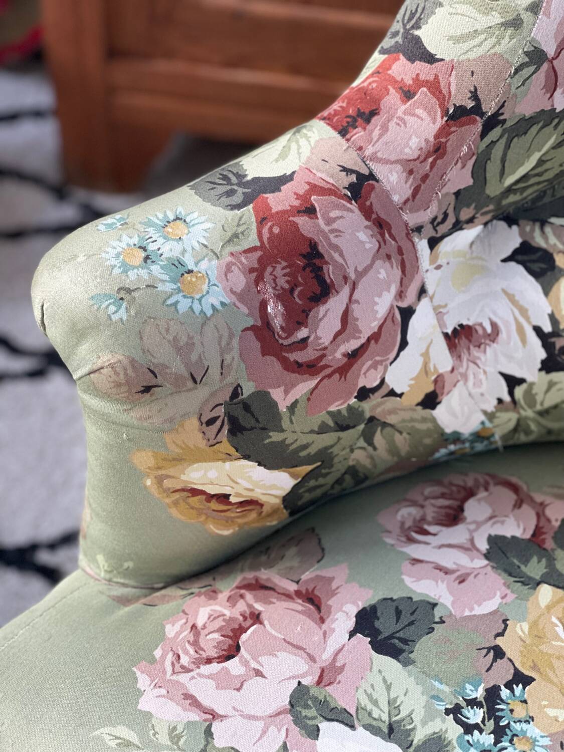 Napoleon III toad armchair