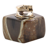 Brown Jasper table lighter, 1970s