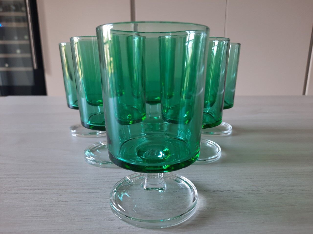 Set of 6 vintage glasses