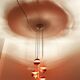 1970s cascading lamp by Klaus Hempel for Kaiser Leuchten