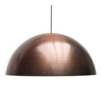 Mid-century copper dome pendant