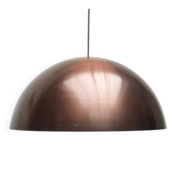 Mid-century copper dome pendant