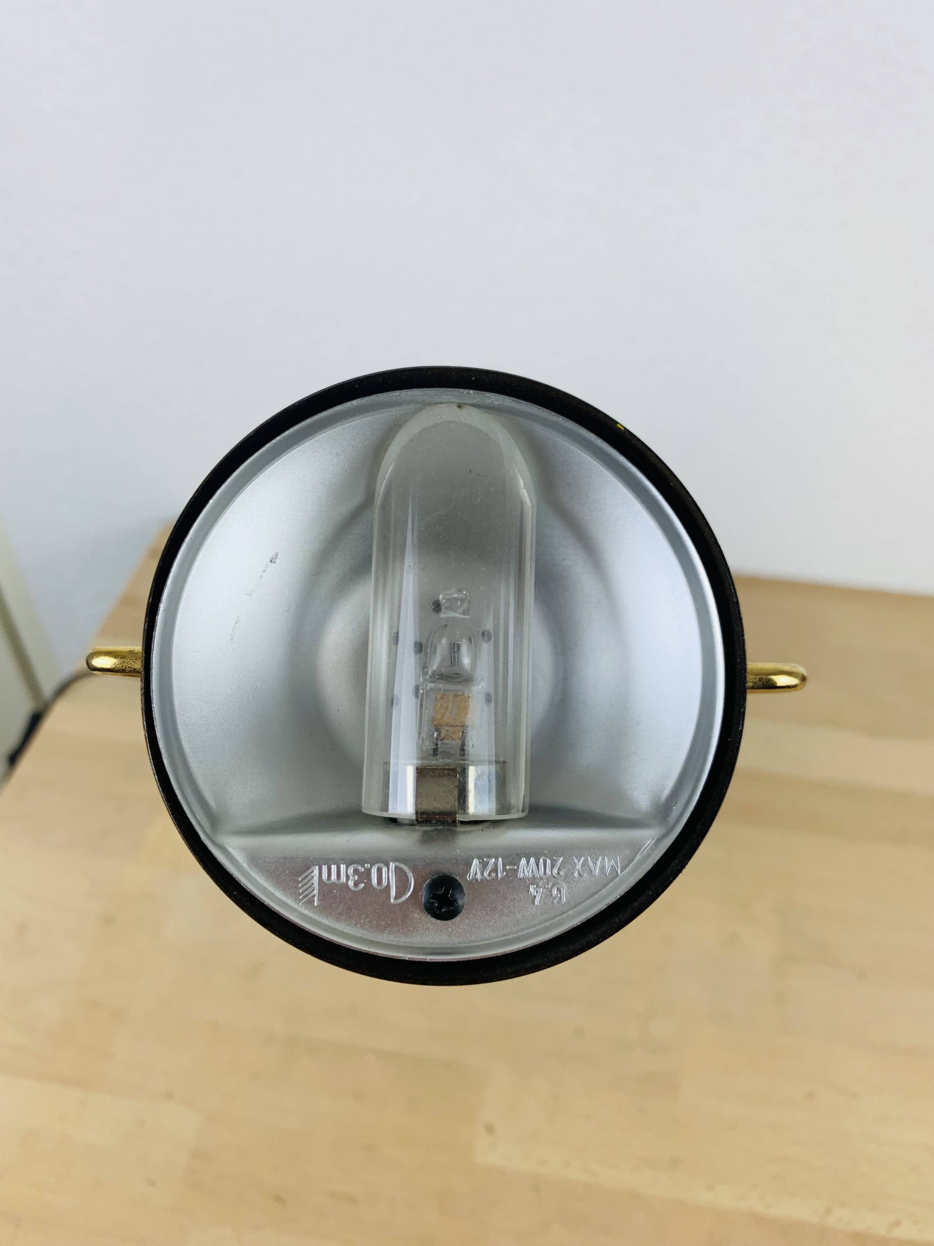 Meridiana lamp by Paolo Piva for Stefano Cevoli, tortoiseshell