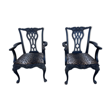 Pair of armchairs