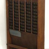 Factory scoreboard, industrial furniture