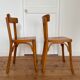 Pair of Baumann bistro chairs
