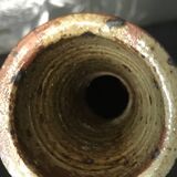 Soliflore vase in sandstone signed Baudat