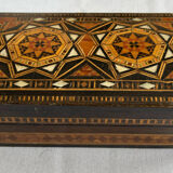 Inlaid wooden box