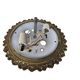 Massive - Ceiling Light - Glass - Brass - Hollywood Regency Style - Belgium