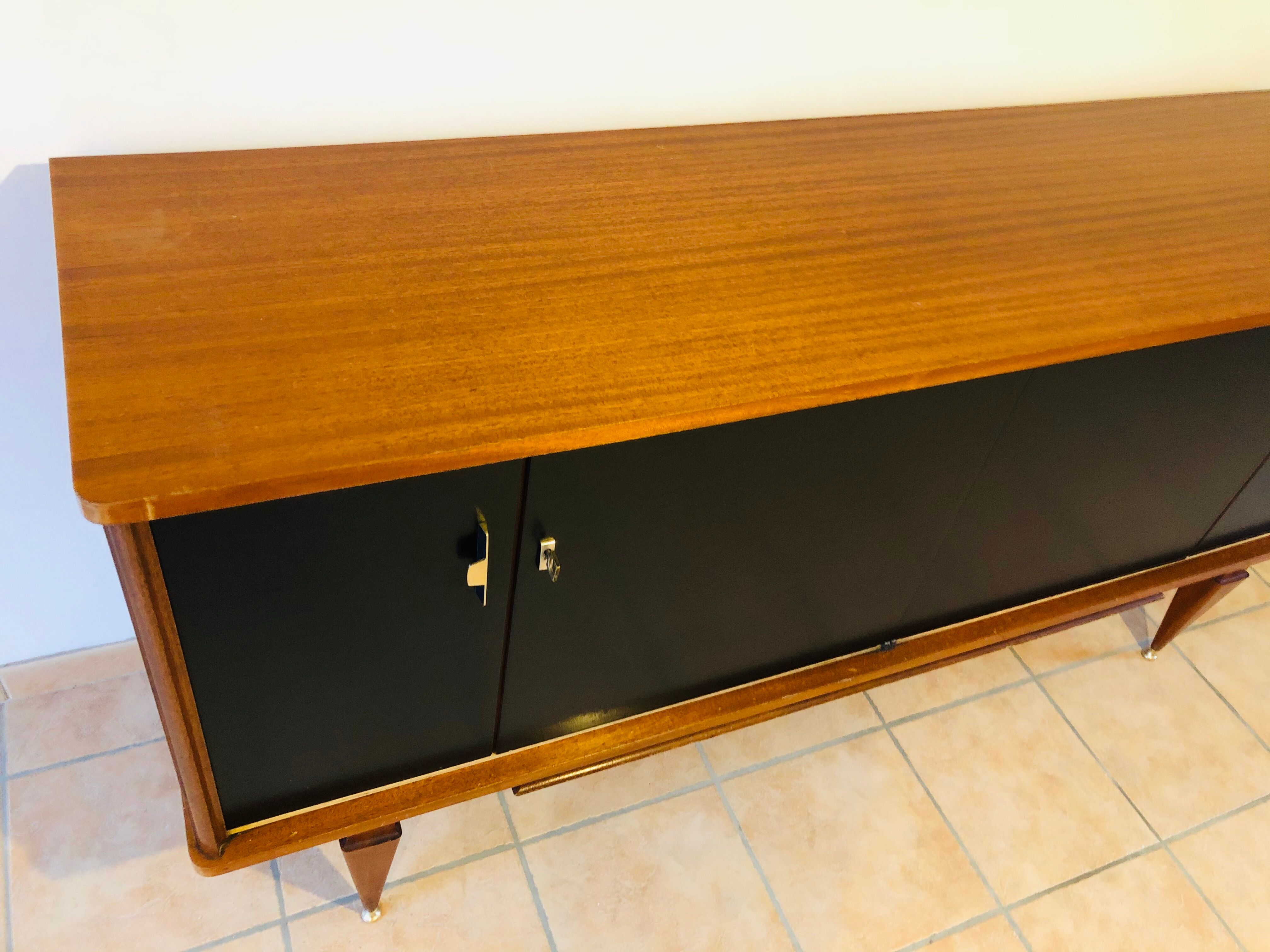 1960 vintage teak buffet