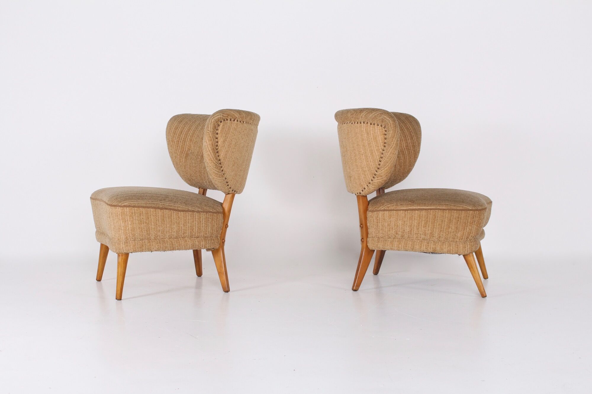 Otto Schulz pair of cocktail chairs