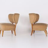 Otto Schulz pair of cocktail chairs